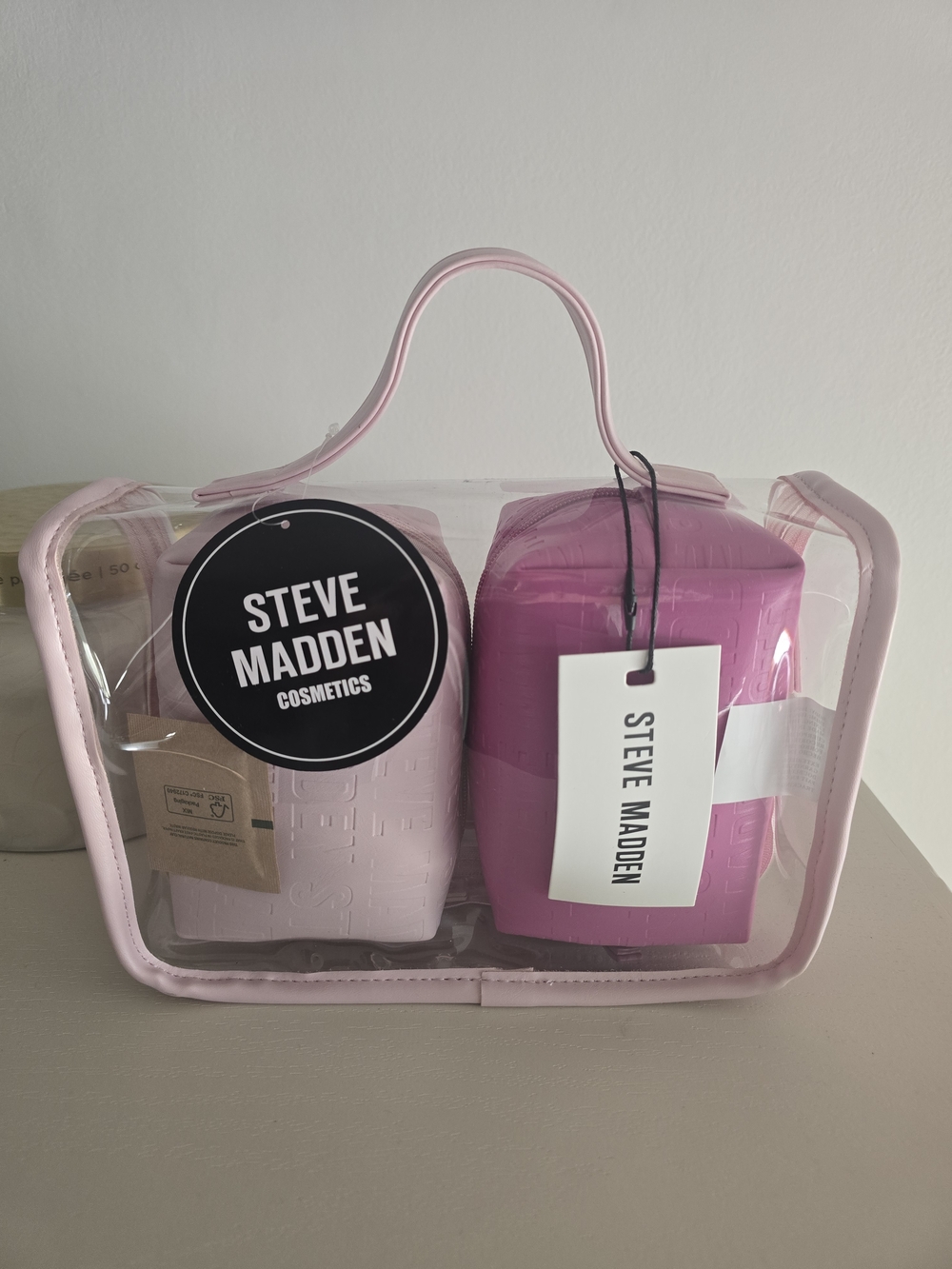 Steve Madden 3-Piece Cosmetic Bag Set